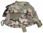 Preview: Helmet cover w pouches Helmbezug mit Taschen Operation camo Helm Tarnbezug