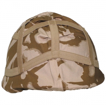 Brit. Army Helmet cover, DDPM desert camo