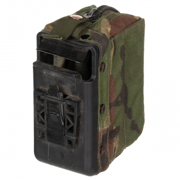 Brit. Army ammunition bag, DPM, Minimi 100, used.
