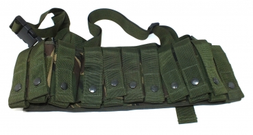 Brit. Army Bandolier UGL Underslung Grenade Launcher, DPM bag for rifle grenades