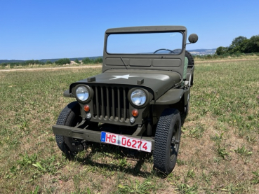 Willys CJ2A of the ex Swiss Army