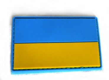 Ukraine Flagge Fahne Patch Fabig 3D Klettabzeichen