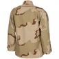 Mobile Preview: US BDU Jacke, 3 Farb. desert, DCU Desert Combat Uniform Jacke