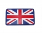 Preview: UK Großbritannien Flagge Fahne Patch Fabig 3D Klettabzeichen