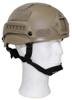 US Helm FAST, Rails, coyote tan, Airsoft