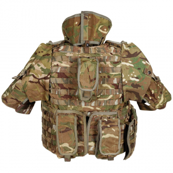 Preview: Brit. Cover-Body-Armour, Osprey ASSAULT, MTP tarn,gebr.