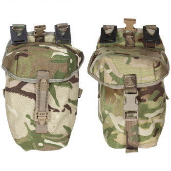 Brit. Pouch Utility multi-purpose bag in MTP camouflage for York