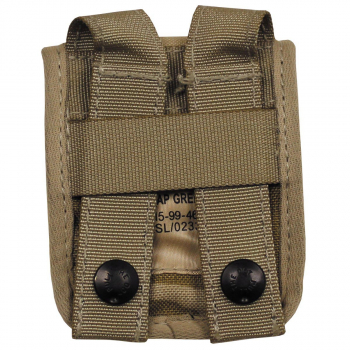Brit. Army grenade bag AP, MOLLE, DDPM desert
