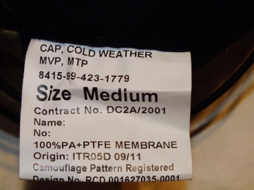 Preview: Brit. MTP Cap Cold Weather MVP,  MTP,Army,UK,Afganistan,OCP