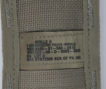 Preview: US Army 9 MM Molle Pistol Mag pouch Tasche Ocp Multicam