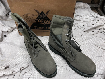 US Airforce Abu Usaf Hot Weather Boots Military Stiefel Steel Toe Sage Green Gr42