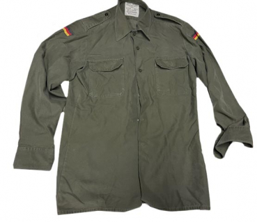Bundeswehr Feldhemd Oliv Gebraucht