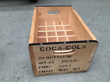 Preview: Cola Rations Kiste der US Army WK2 Deko