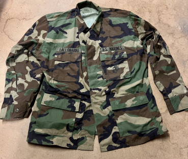 US Marines Woodland BDU Jacke in Large