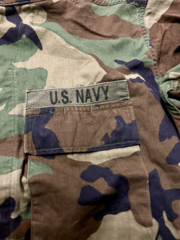 Preview: US Navy Woodland BDU in Medium Short gebraucht