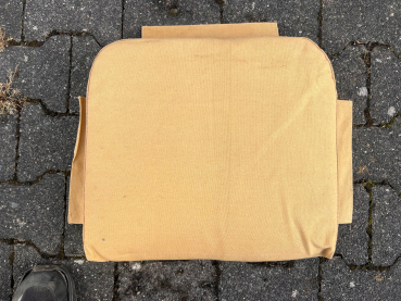 Preview: Willys Ford MB GPW Komplettes Sitzkissen Set mit Rückentasche in Sand
