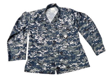 US NAVY Usn Nwu Digital Pattern Blouson Working Jacke MR