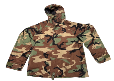 Woodland BDU Chemical Protective Jacket Overgarment NFR Neu