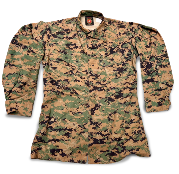 US Marines Woodland Digital Usmc Marpat Jacke Feldjacke Gebraucht