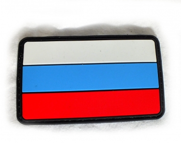 Rusland Flagge Fahne Patch Fabig 3D Klettabzeichen