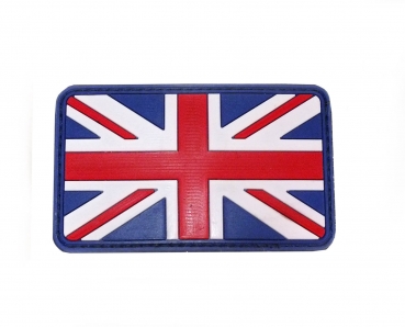 UK Großbritannien Flagge Fahne Patch Fabig 3D Klettabzeichen