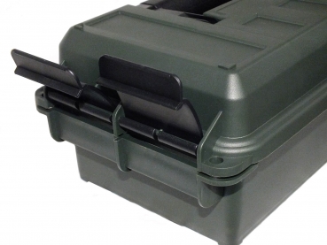 Preview: US Army Aufbewarungskiste aus Kunststoff Flach Oliv