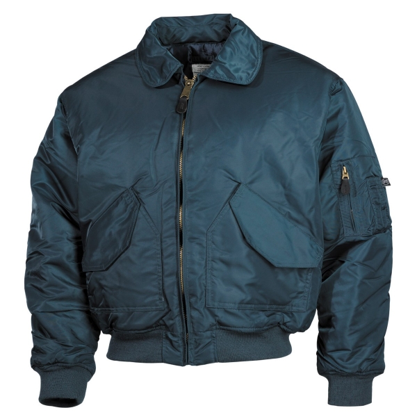 US CWU Pilotenjacke Navyblau Bomberjacke Blouson