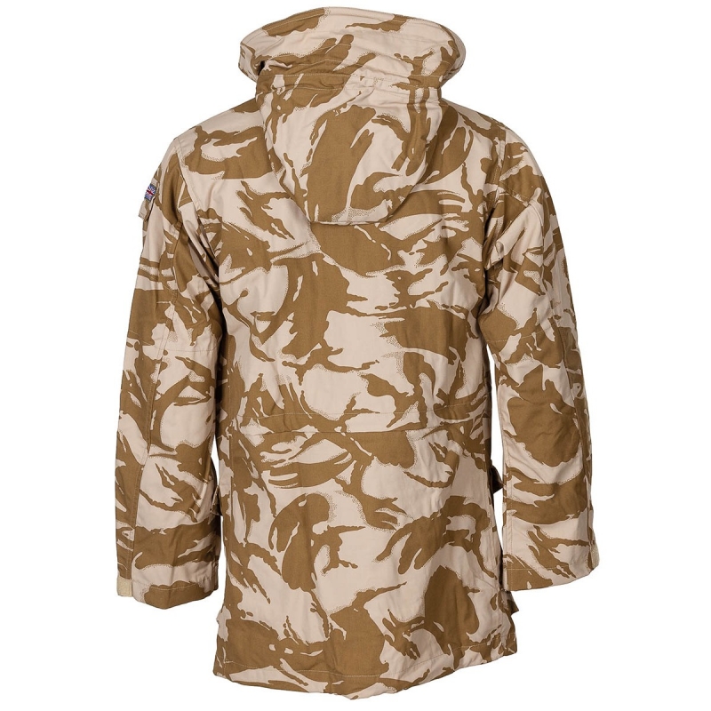 British Army Smock commando jacket, DDPM desert, windproof