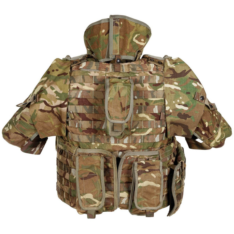 Brit. Cover-Body-Armour, Osprey ASSAULT, MTP tarn,gebr.