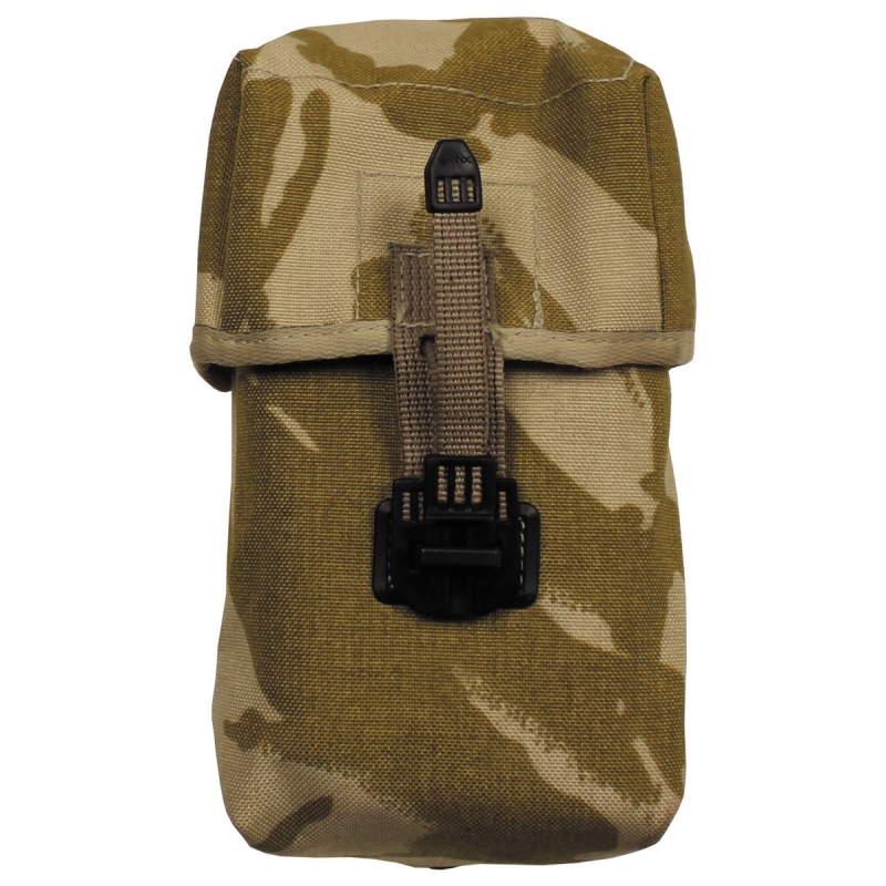 British Army DDPM water bottle pouch, MOLLE, desert, new