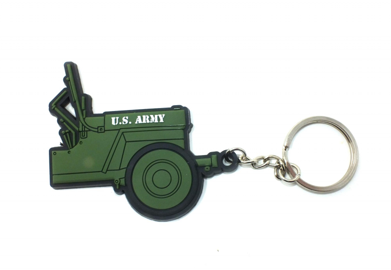 Keychain Willys Jeep US Army 3D