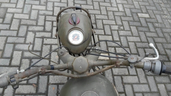 Bundeswehr Maico 250B motorcycle sold