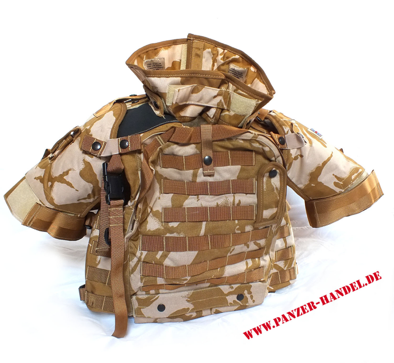 OSPREY WESTE tactical Vest Body Armour  Britisch desert NEU