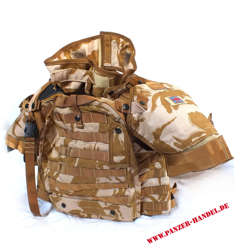 OSPREY WESTE tactical Vest Body Armour  Britisch desert NEU