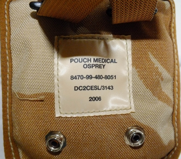 Brit. Army DDPM Desert Medic Pounch Bag Osprrey
