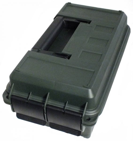 US Army Aufbewarungskiste aus Kunststoff Flach Oliv